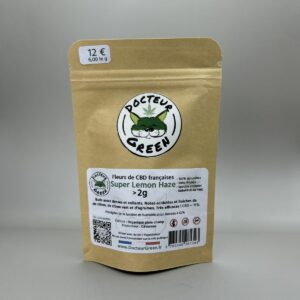 Fleurs super lemon haze – 2 grammes – Docteur Green