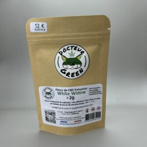 White Widow CBD – 2 grammes – Docteur Green